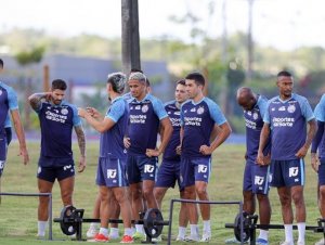 Bahia inicia preparação para confronto contra o Red Bull Bragantino 